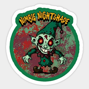 Nimble Nightshade Sticker